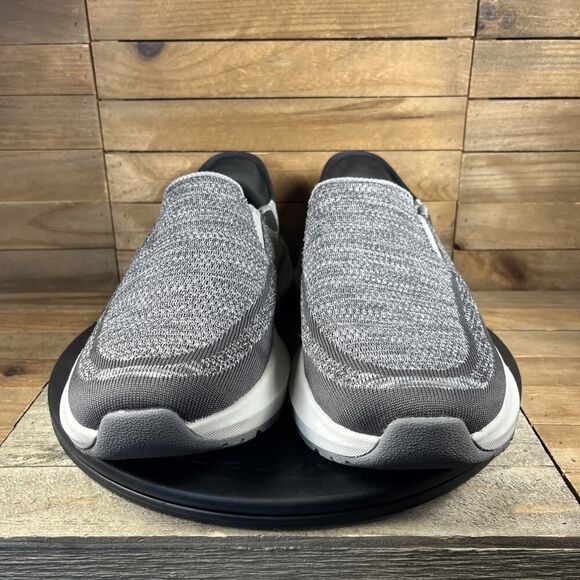 Skechers Mens Size 9.5 Wide Neville-Rovelo Gray Slip In Comfort Sneakers - Picture 2 of 11